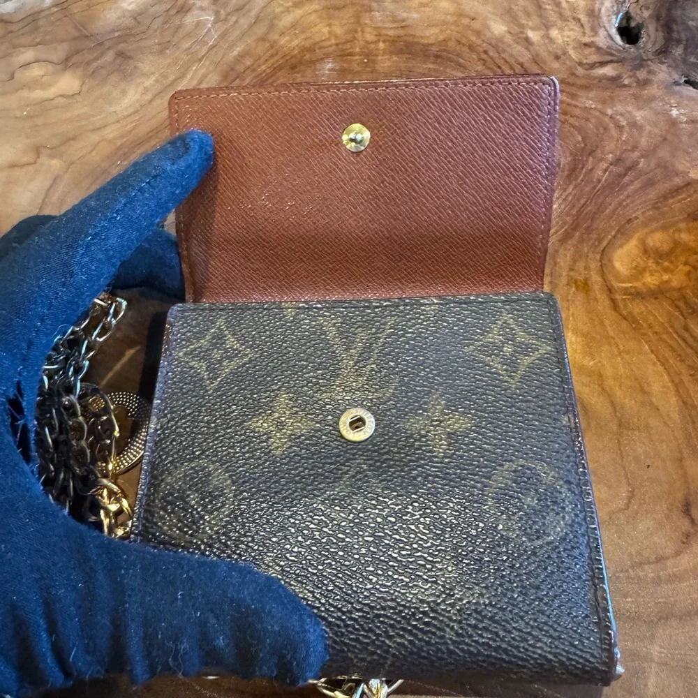 Louis Vuitton Monogram Portefeiulle Elise Trifold Wallet Brown - Picture 7 of 17